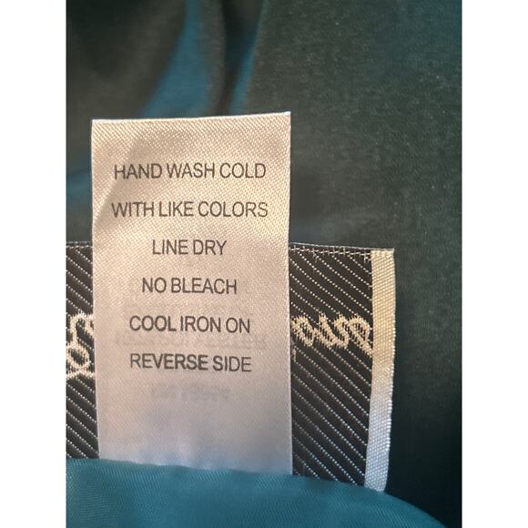 NWT Rare Editions Little Girl's Green Party Dress Special Occasion Bow Size 8 - Picture 6 of 7